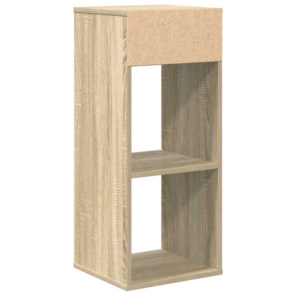 Book Cabinet Sonoma Oak 34x31x80 cm Engineered Wood